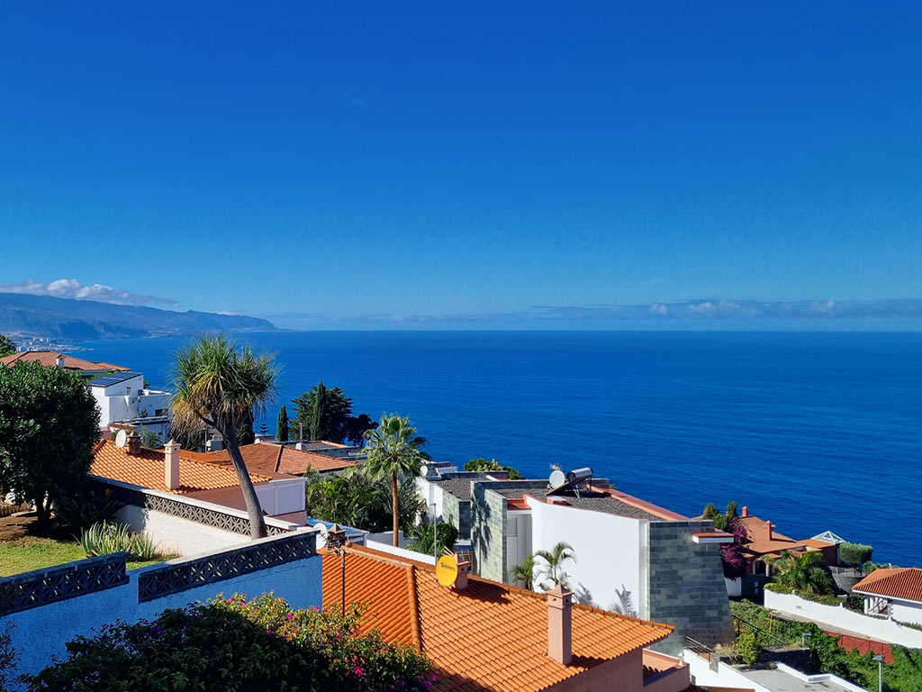 Ferienwohnung Casa Blanca auf Teneriffa - Blick von der Terrasse